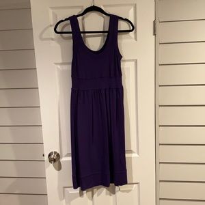 Purple sundress